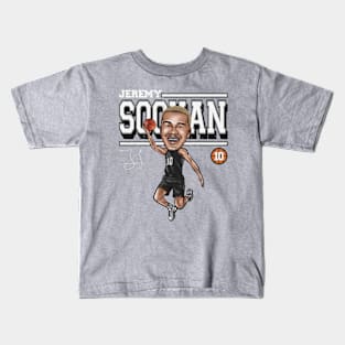 Jeremy Sochan San Antonio Cartoon Kids T-Shirt